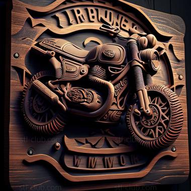 3D model Triumph Street Scrambler (STL)